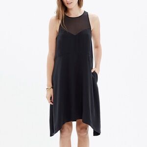Madewell Black Parkview Dress
